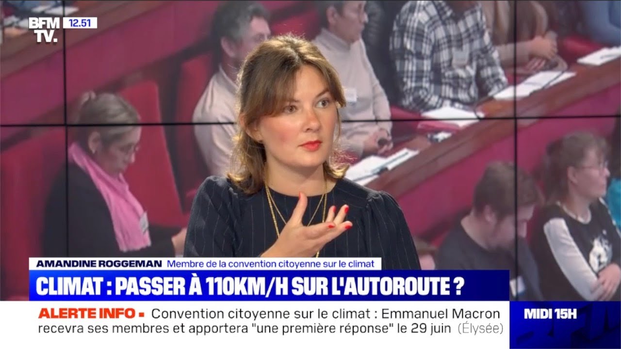 150 propositions – Itw d’Amandine Roggeman, membre de la Convention Citoyenne pour le Climat