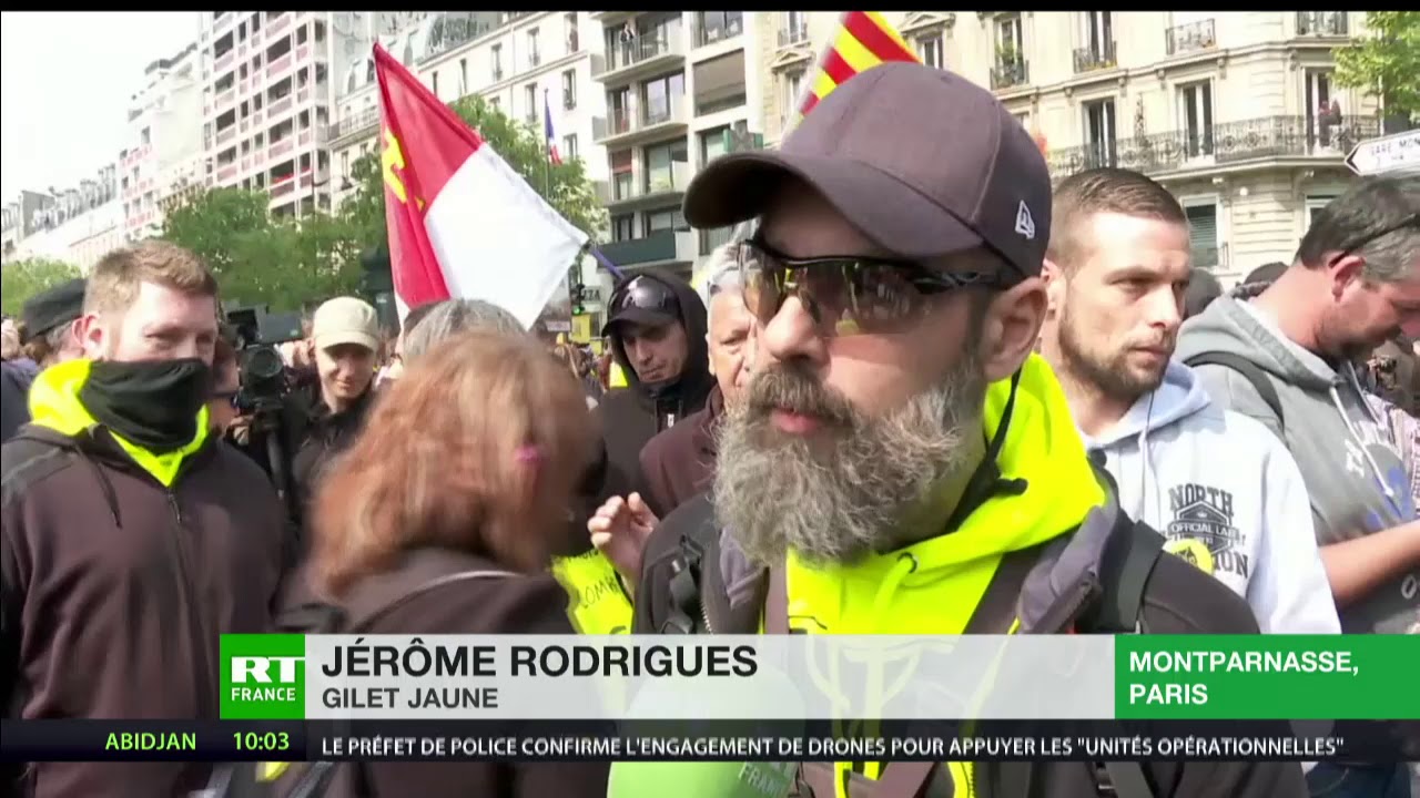 1er mai : A Montparnasse, les manifestants sont déjà présents
