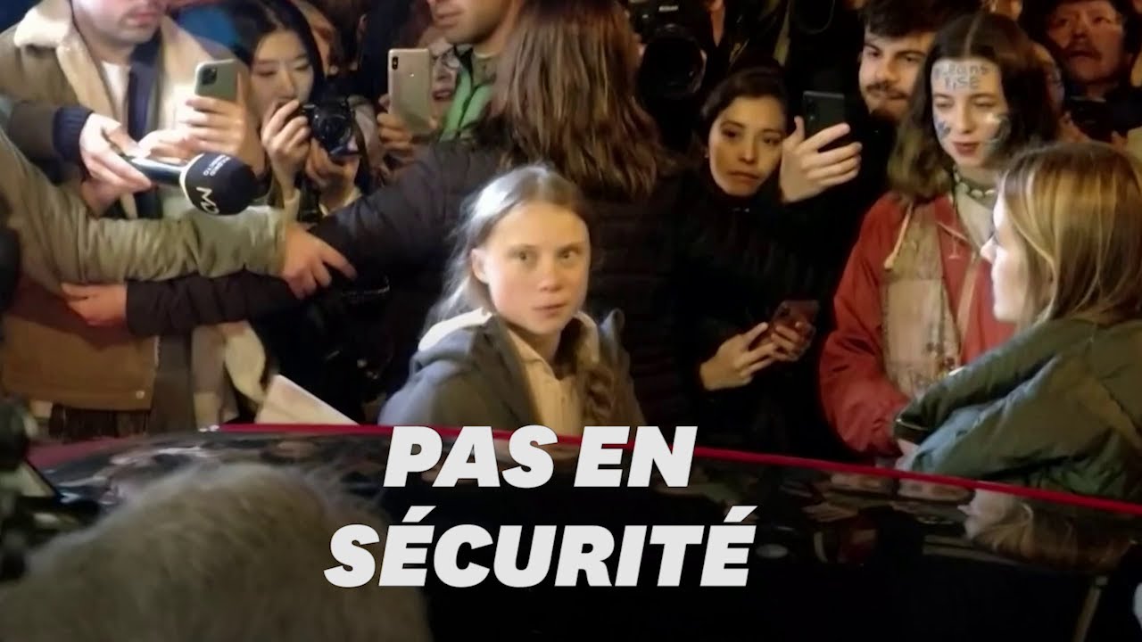 À Madrid, Greta Thunberg exfiltrée de la marche pour des raisons de sécurité