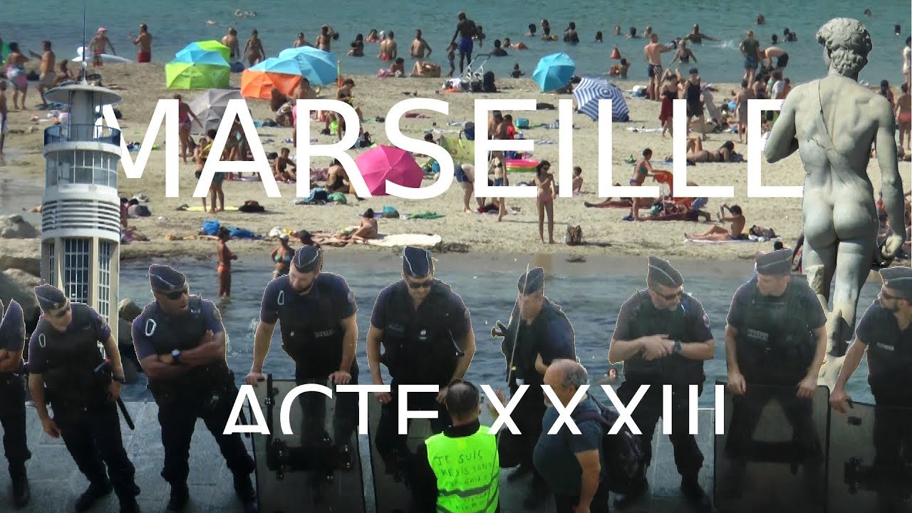 Acte 33, Marseille – Les gilets jaunes à la plage (mon résumé)
