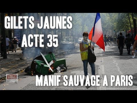 ACTE 35 : MANIF SAUVAGE À PARIS