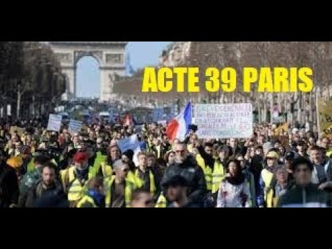ACTE 39 GILET JAUNE PARIS CHAMPS-ELYSÉES #acte39giletjaune