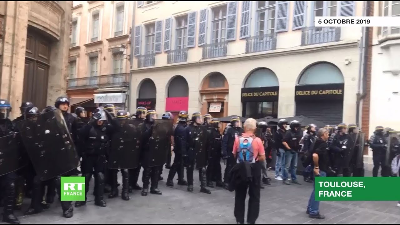 Acte 47 : des heurts entre les Gilets jaunes et la police à Toulouse