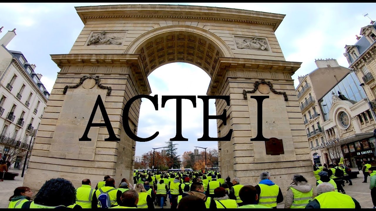 Acte I – Manifestation Gilets jaunes Dijon