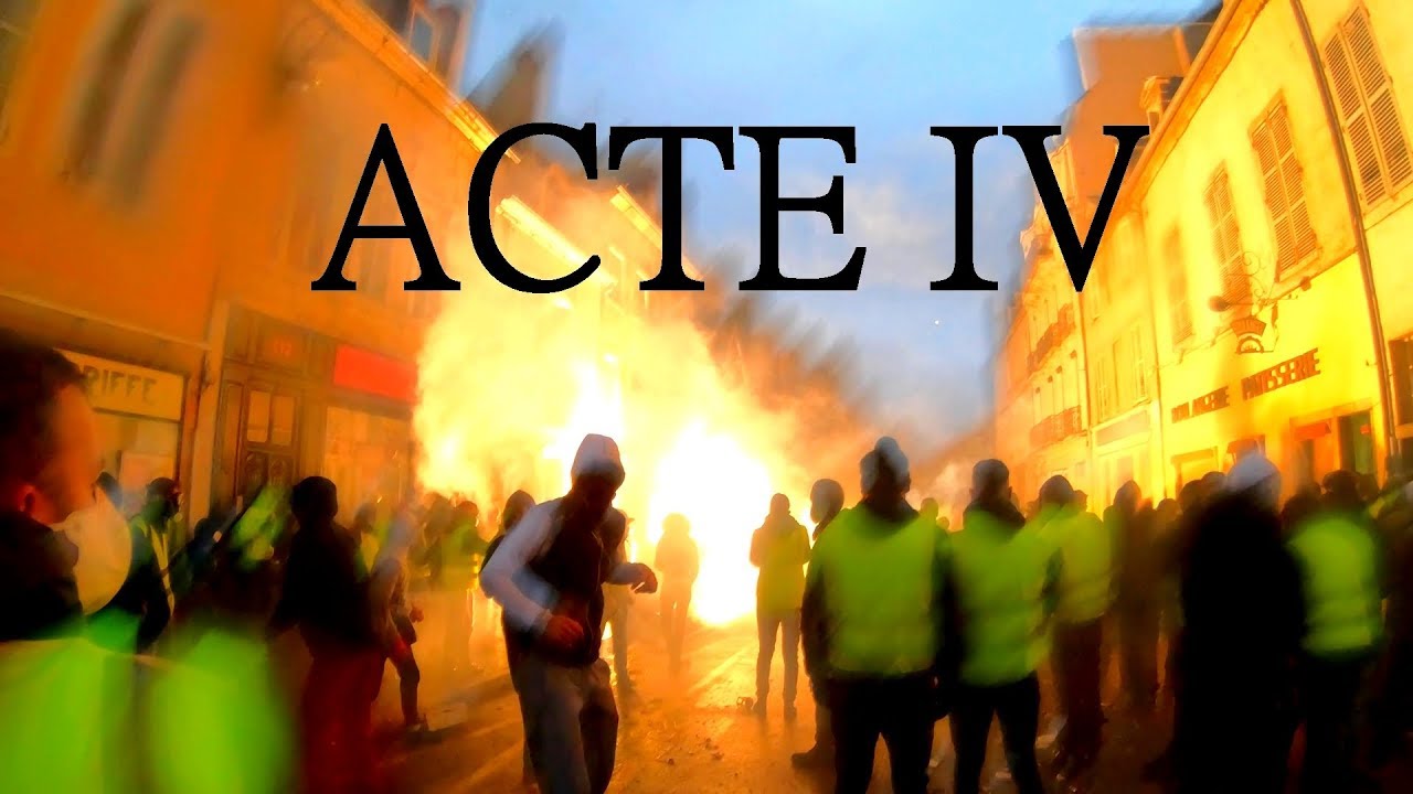 Acte IV – Manifestation Gilets Jaunes Dijon