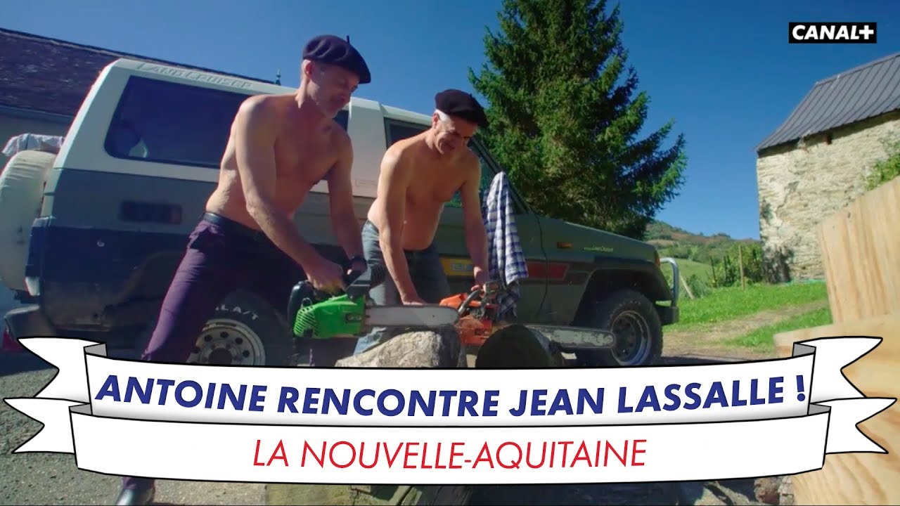 Antoine De Caunes passe 24 heures avec Jean Lassalle !