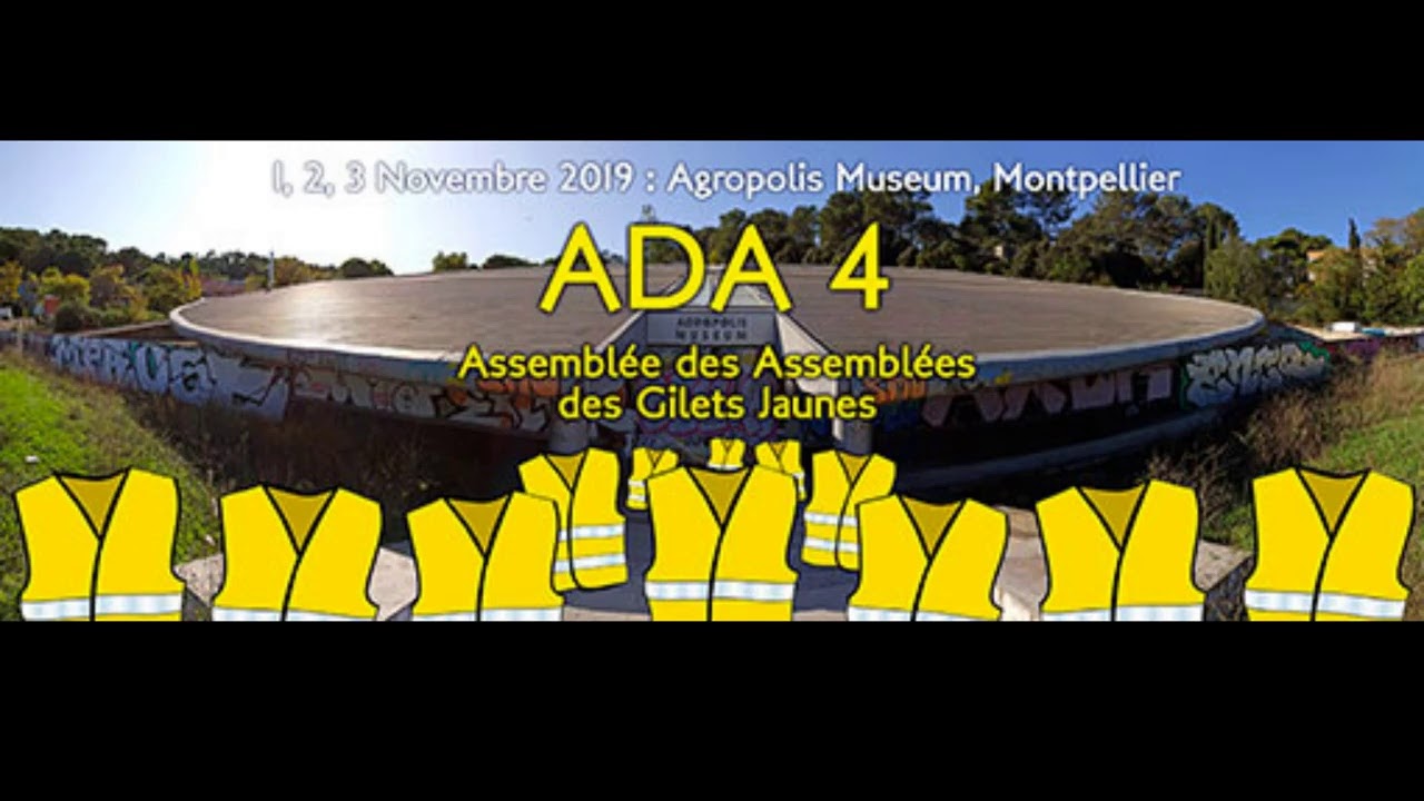 Assemblées des assemblées Montpellier 2/11/2019