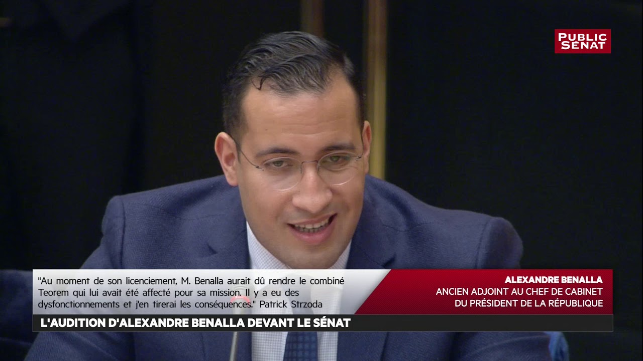 Audition complète d’Alexandre Benalla devant le Sénat