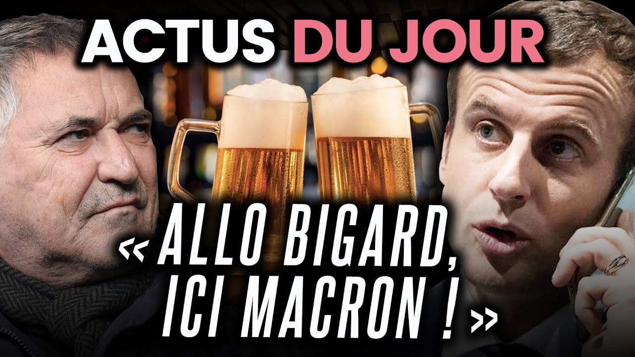 Bigard a convaincu Macron de rouvrir les bars, polémique Camélia Jordana… Les actus du jour
