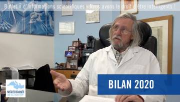 BILAN 2020 par le Pr Raoult