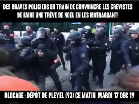 Blocage : Dépôt de Pleyel (93) ce matin une mobilisation exceptionnelle, mais comme d’hab des braves