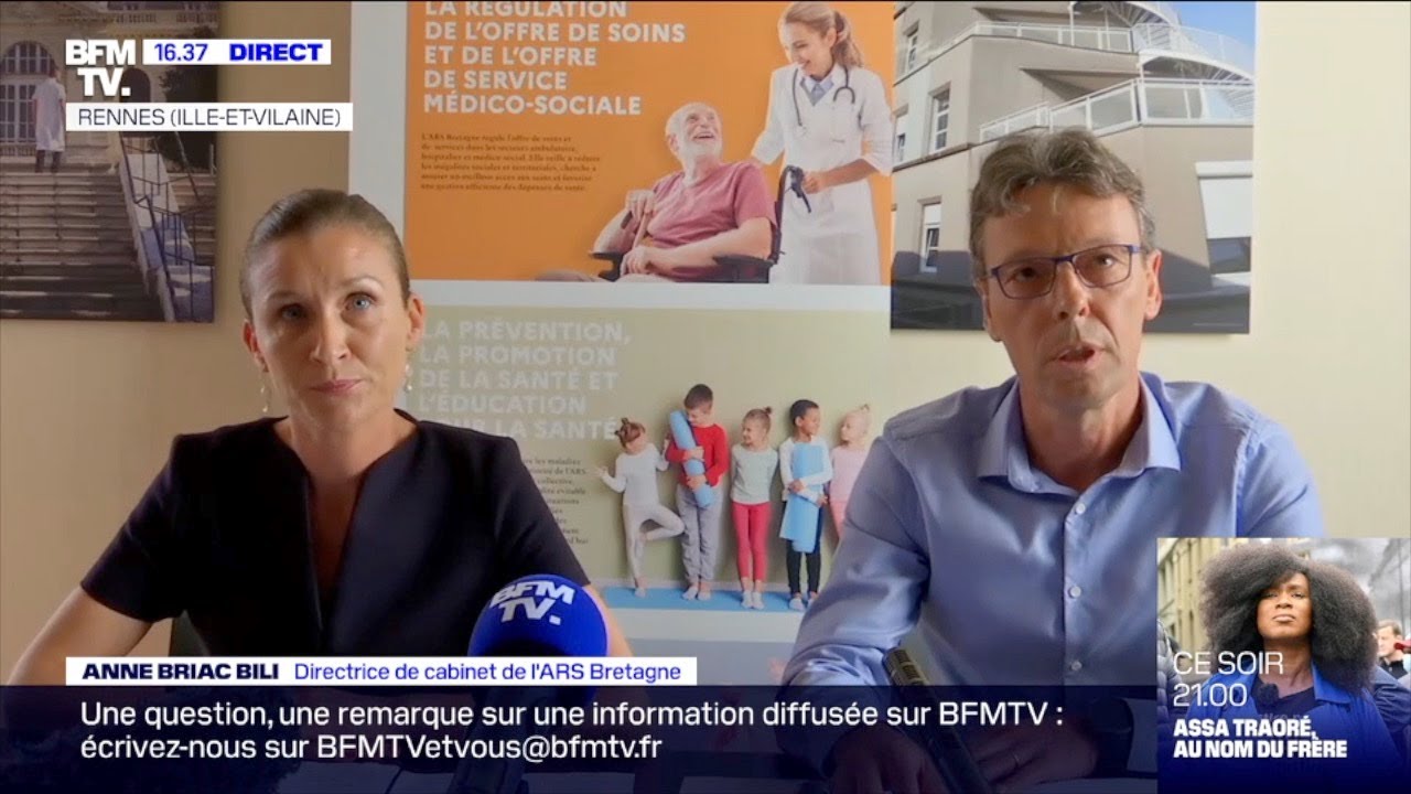 Bretagne/COVID-19: point presse d’Anne Briac Bili (ARS) et Bertrand Gagnière (Santé Publique France)