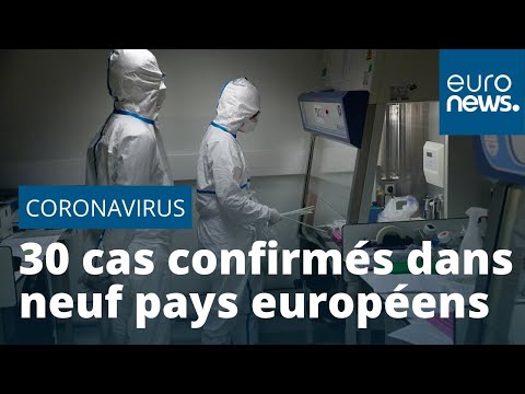 Coronavirus 2019-nCoV : 30 cas confirmés dans neuf pays européens