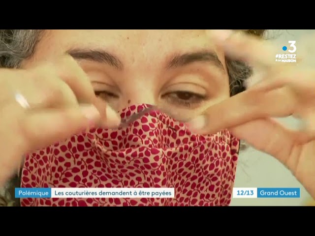 Coronavirus : les couturières solidaires qui confectionnent des masques demandent un salaire