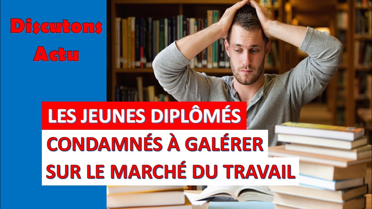 CORONAVIRUS : LES JEUNES DIPLÔMÉS CONDAMNÉS A GALÉRER SUR LE MARCHÉ DU TRAVAIL