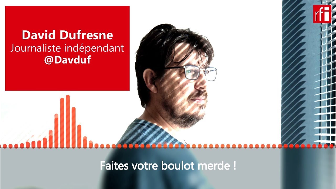 David Dufresne aux Assises du journalisme: “Faites votre boulot, merde !” #giletsjaunes