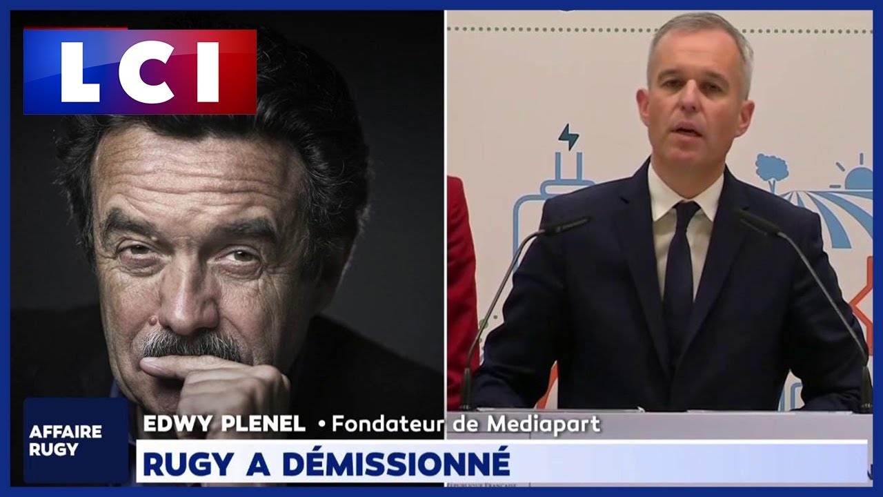 Démission de François de Rugy : la réaction d’Edwy Plenel sur LCI