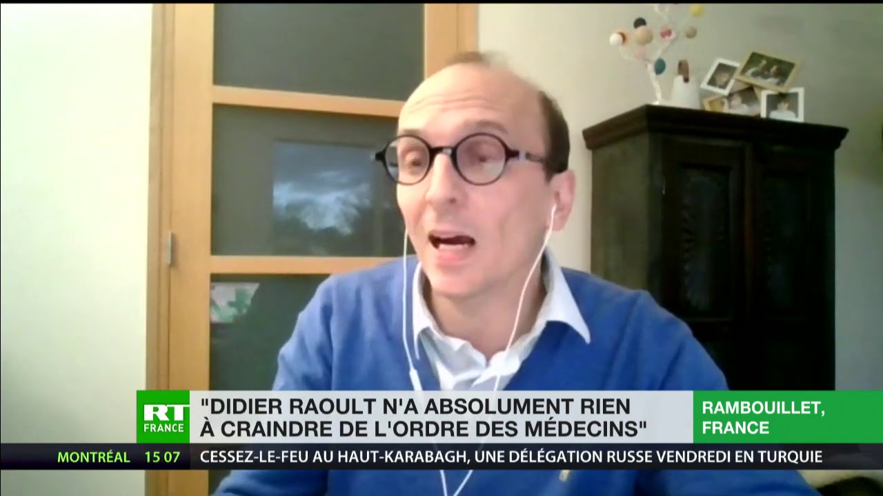 Didier Raoult poursuivi par l’Ordre des médecins : «Sur le terrain du droit, il n’a rien à craindre»
