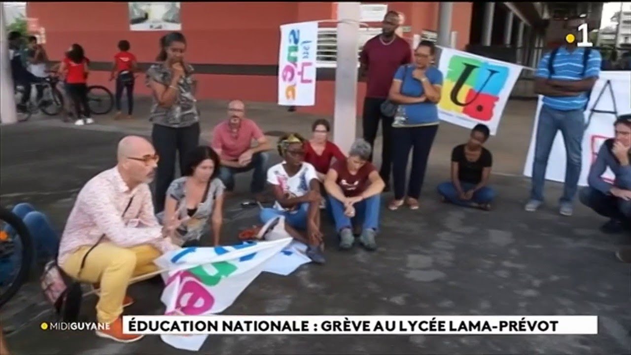 Education Nationale : grève au lycée Lama – Prévot – Guyane