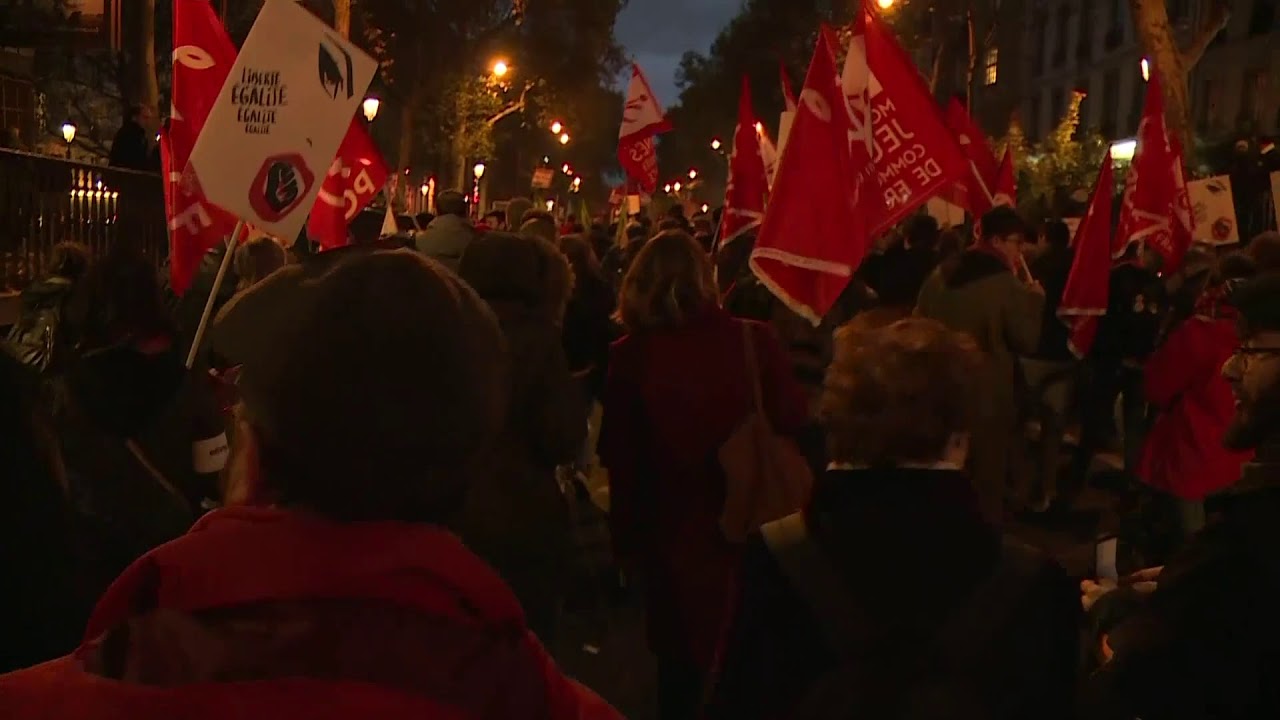 EN DIRECT de Paris / Acte 54 – Marches contre les violences sexistes et sexuelles