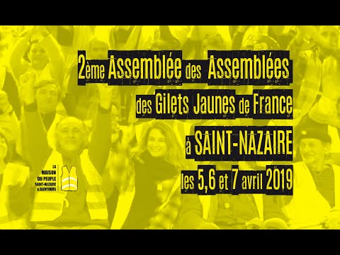 En prepa – Assemblée des assemblées des gilets jaunes Vendredi 5 Avril 2019