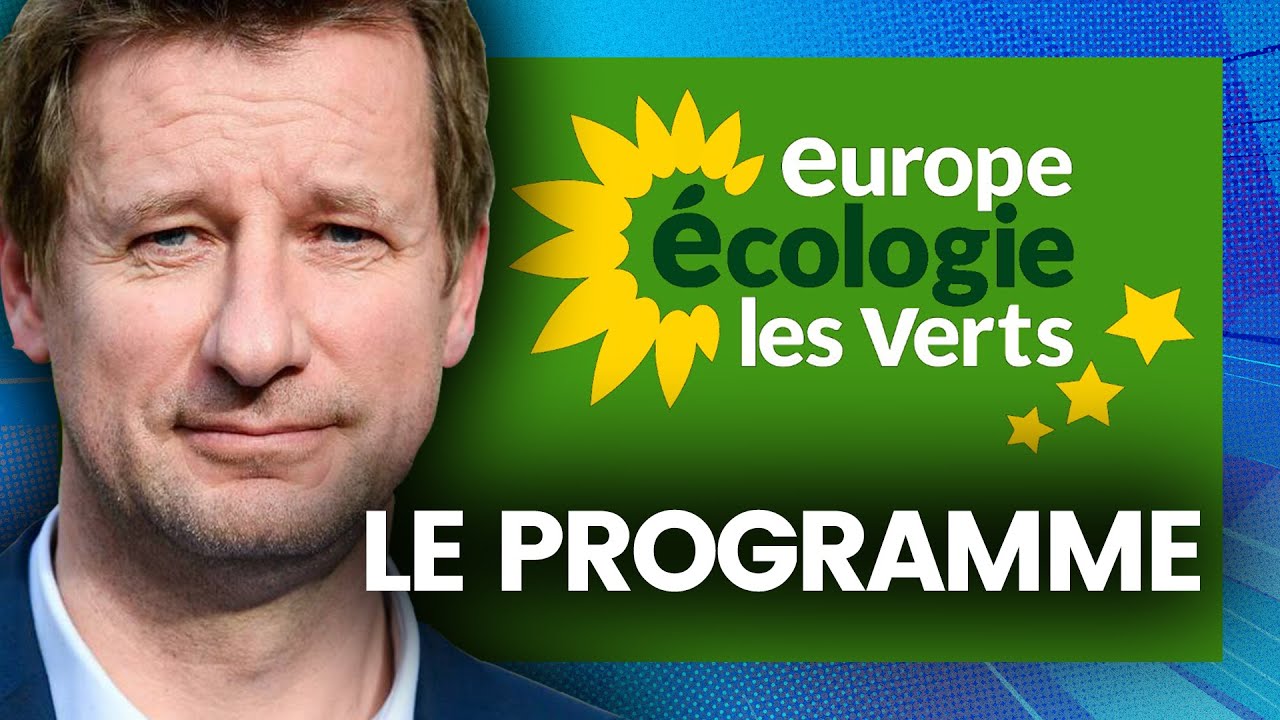 EUROPÉENNES : le programme d’Europe Écologie Les Verts résumé (Yannick Jadot)