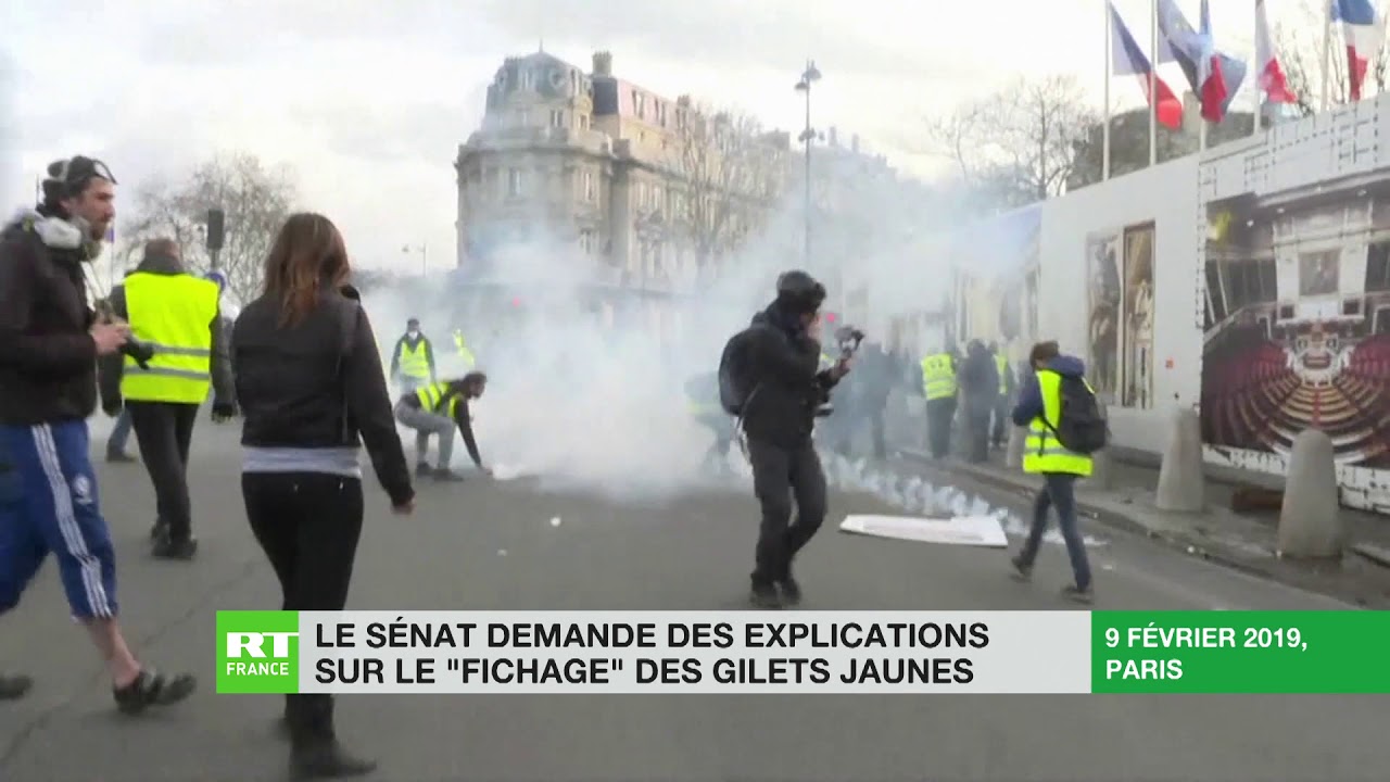 Fichage des Gilets jaunes : le Sénat demande des comptes au gouvernement