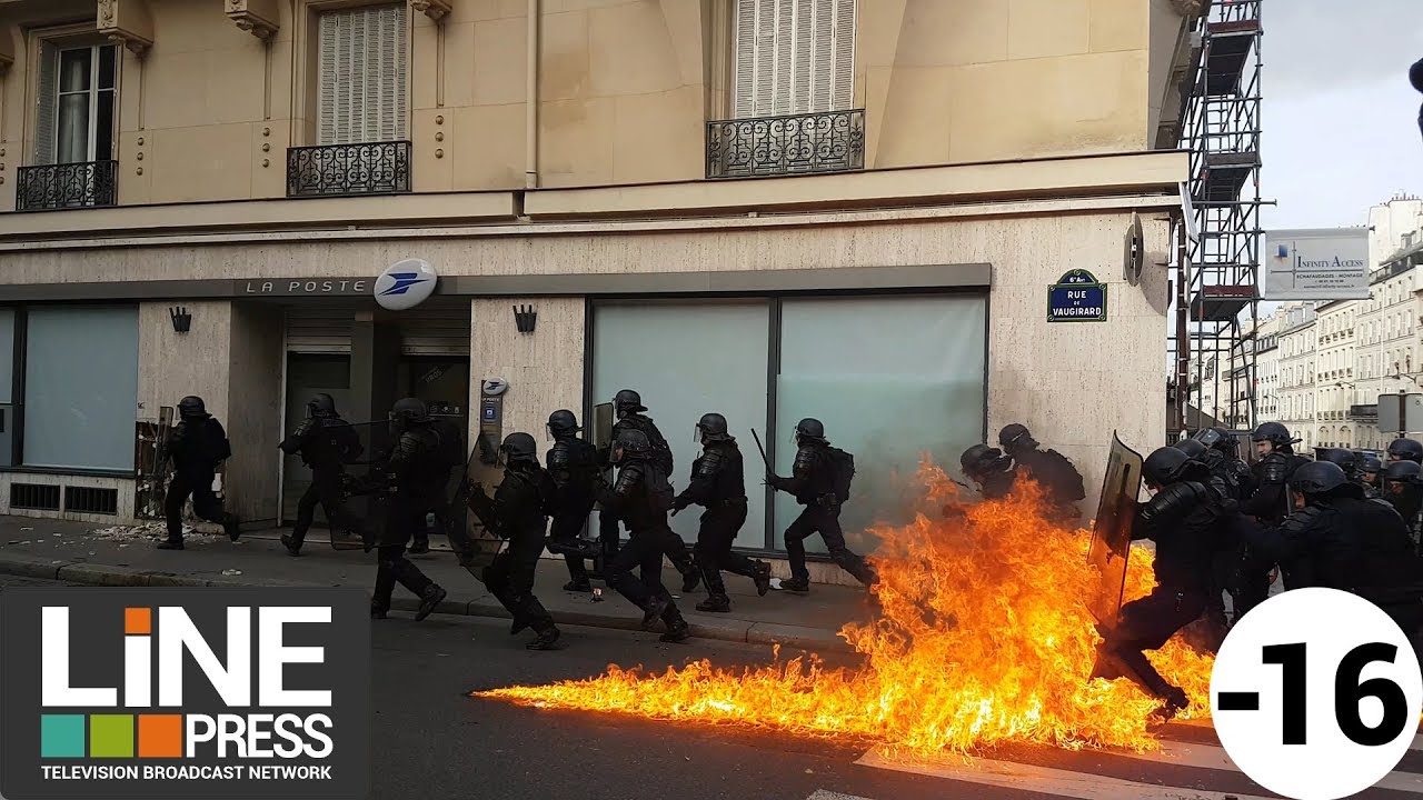 Gilets jaunes Acte 13 – Mobilisation, colère, violence / Paris – France 09 février 2019