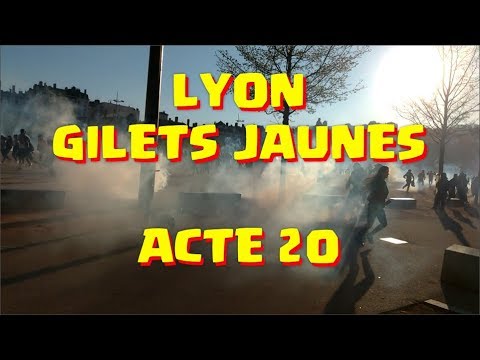 GILETS JAUNES ACTE 20 – LYON
