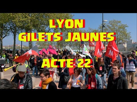 GILETS JAUNES ACTE 22 – LYON