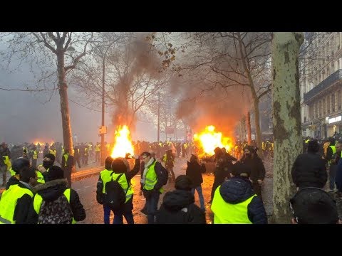Gilets Jaunes Acte 3 : La colère s’exprime dans les rues de Paris