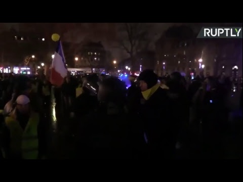 #Gilets Politique France Acte XI : les Gilets jaunes continuent de manifester à Paris EN DIRECT