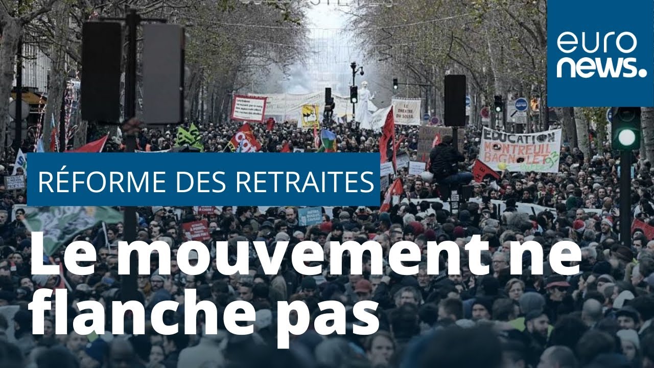 Grève contre la réforme des retraites : le mouvement ne flanche pas