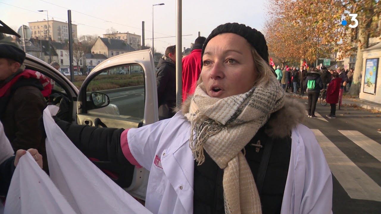 Grève générale du 5 décembre : la manifestation s’élance de la gare de Caen