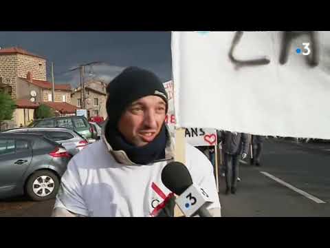 Haute Loire plus de 300 manifestants à Langeac pour soutenir les salariés de Copirel