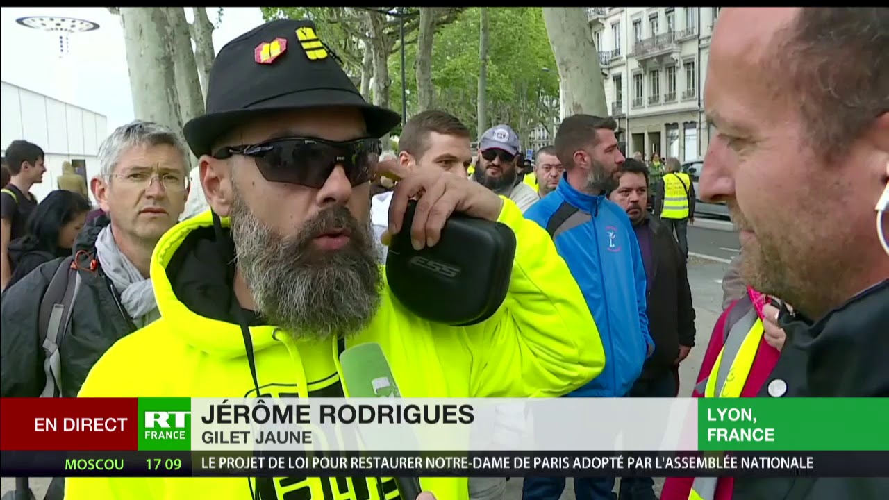 Jérôme Rodrigues appelle à voter aux européennes parce que «l’abstention ça rime avec Macron»