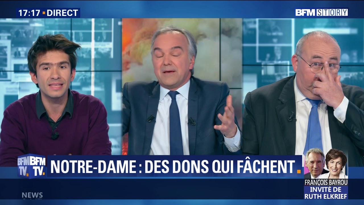 Juan Branco, Notre Dame et la psychopatologie de nos oligarques