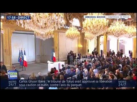 La conférence d’Emmanuel Macron : réponse à l’issue du Grand débat