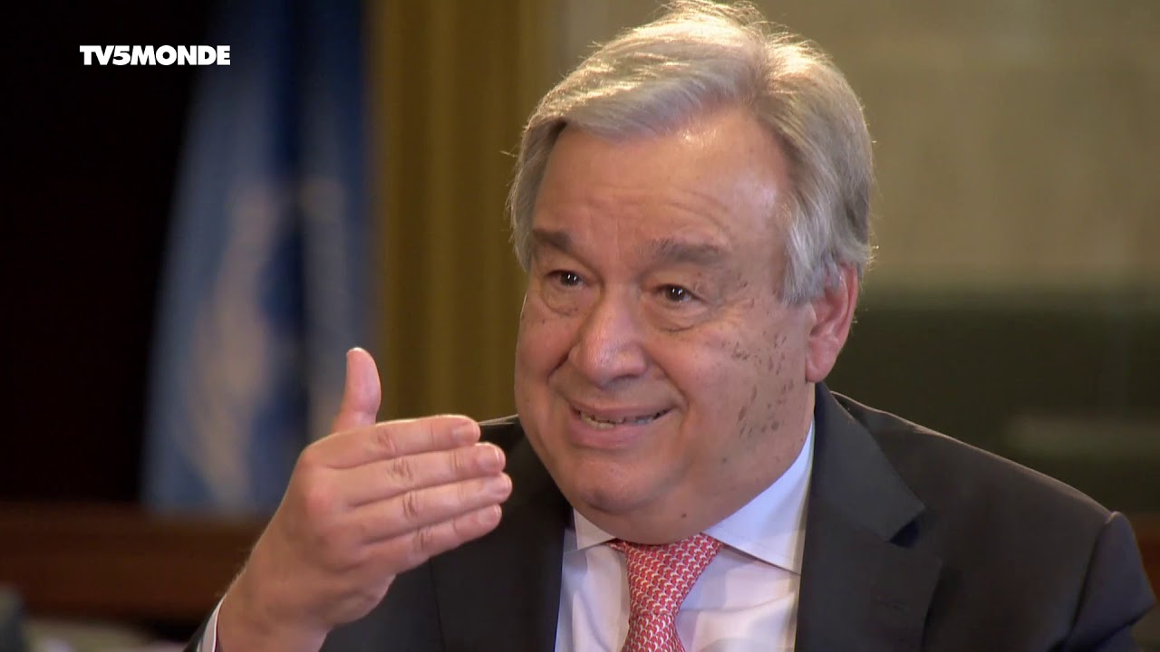 La lutte contre le changement climatique, priorité d’Antonio Guterres, Secrétaire général de l’ONU