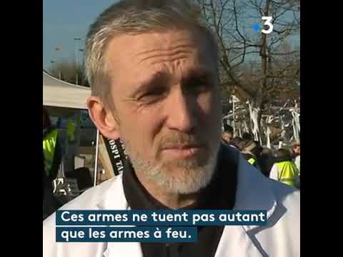 Laurent Thines, neurochirurgien au CHU de Besançon demande un moratoire sur l’utilisation des armes