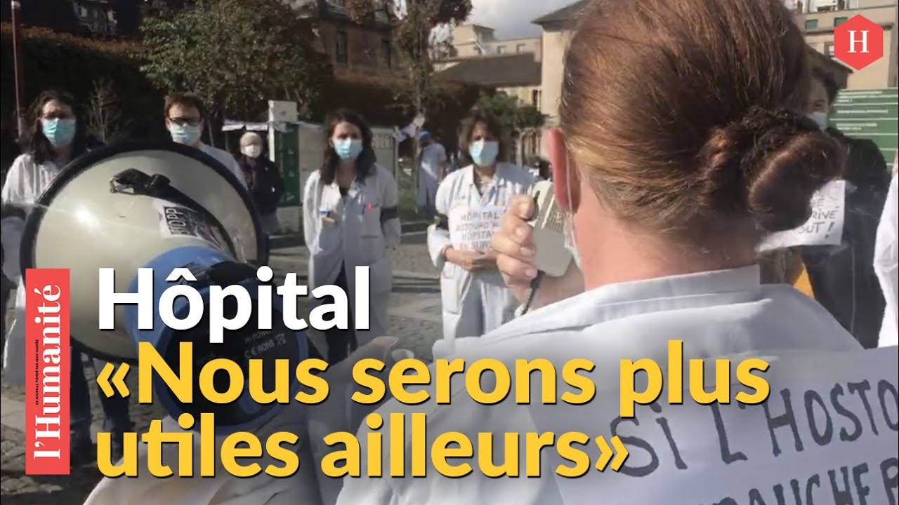 Le cri d’alarme des personnels soignants de l’hôpital Saint-Louis