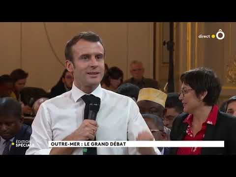 Le grand débat national outre mer – 200 élus face a E.Macron #part2