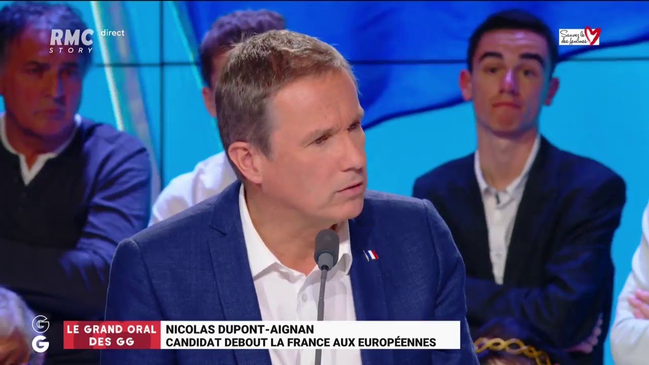 Le Grand Oral de Nicolas Dupont-Aignan