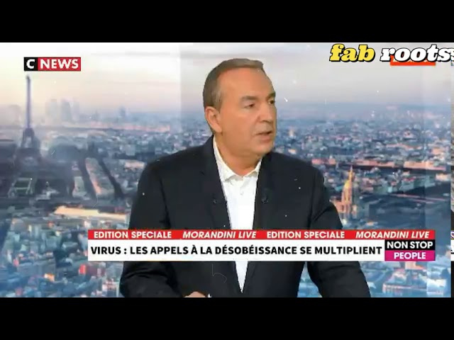 Le Pr Toubiana déchire les chiffres de contaminations sur le plateau