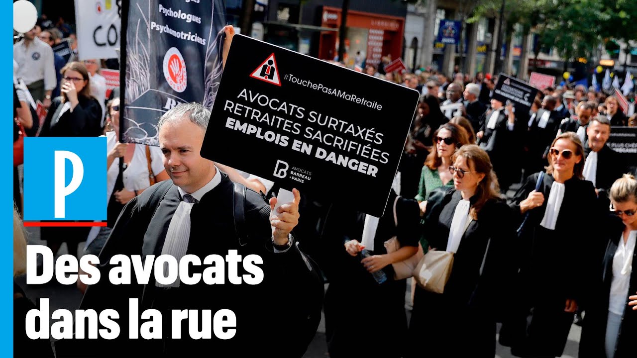 Les avocats manifestent à Paris : « Ce n’est que le premier round »