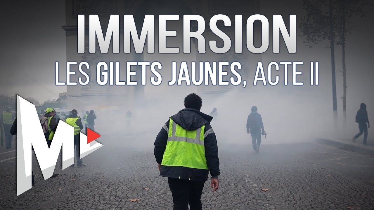 LES GILETS JAUNES, ACTE II – Immersion sur les Champs-Élysées