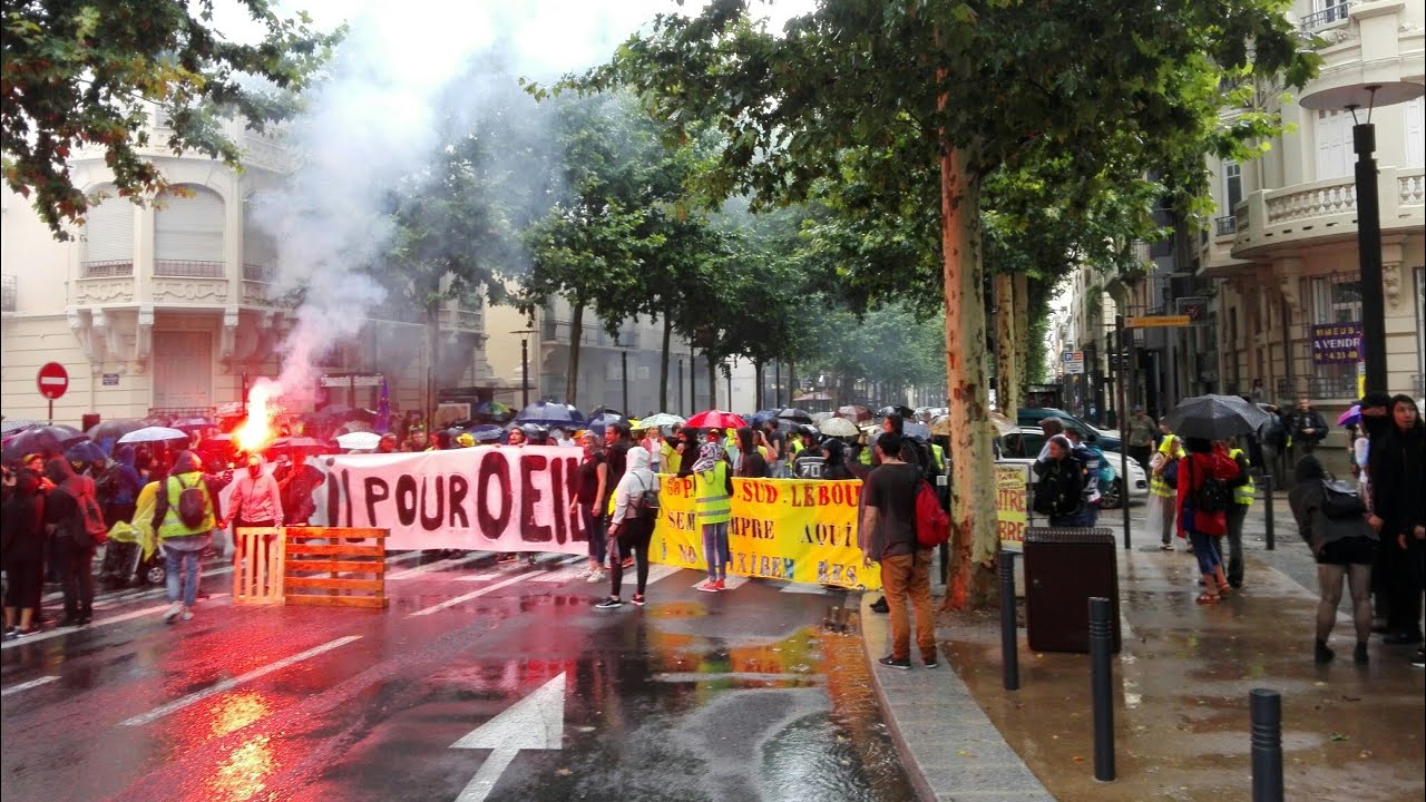 Manifestation nationale des gilets jaunes à Perpignan ! #GiletsJaunes #Acte37