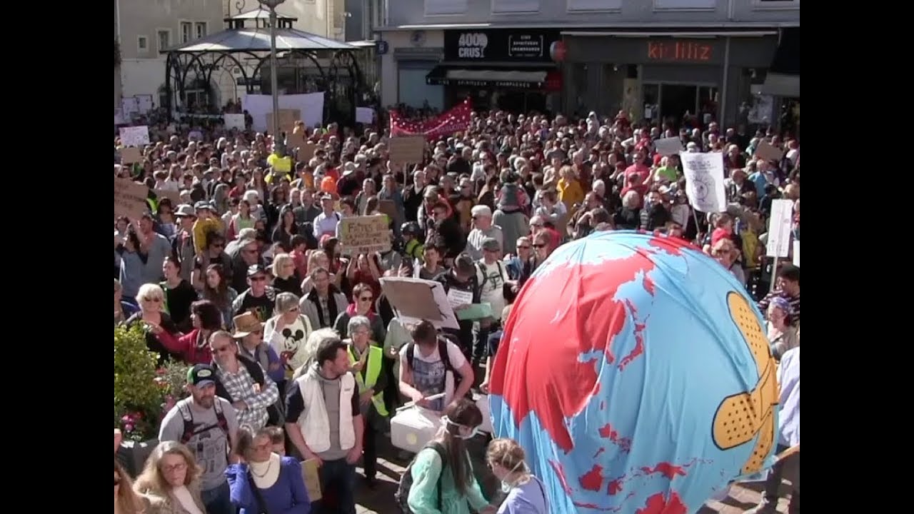 “ Marche pour le climat ” à Chambéry du 16 mars 2019