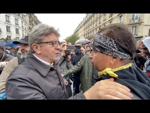 Mélenchon sur la police: “C’est des barbares” (25 septembre 2019, Paris)