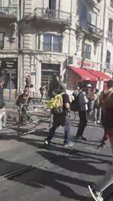 Montpellier acte 19: la répression a commencé en a peine une heure de manifestation 15:37